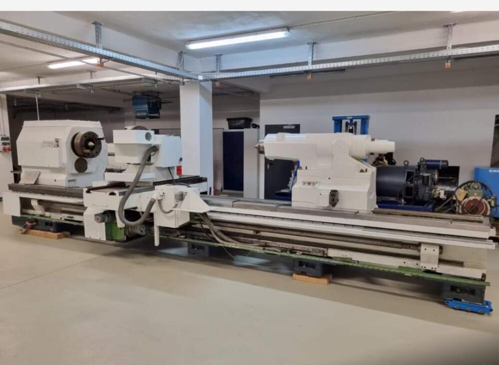 دستگاه تراش CNC مارک HEID - طول ۴ متر، اورهال‌شده