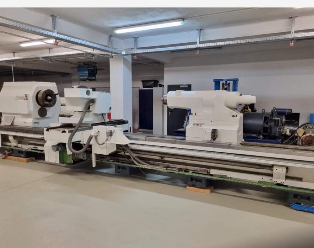 دستگاه تراش CNC مارک HEID - طول ۴ متر، اورهال‌شده