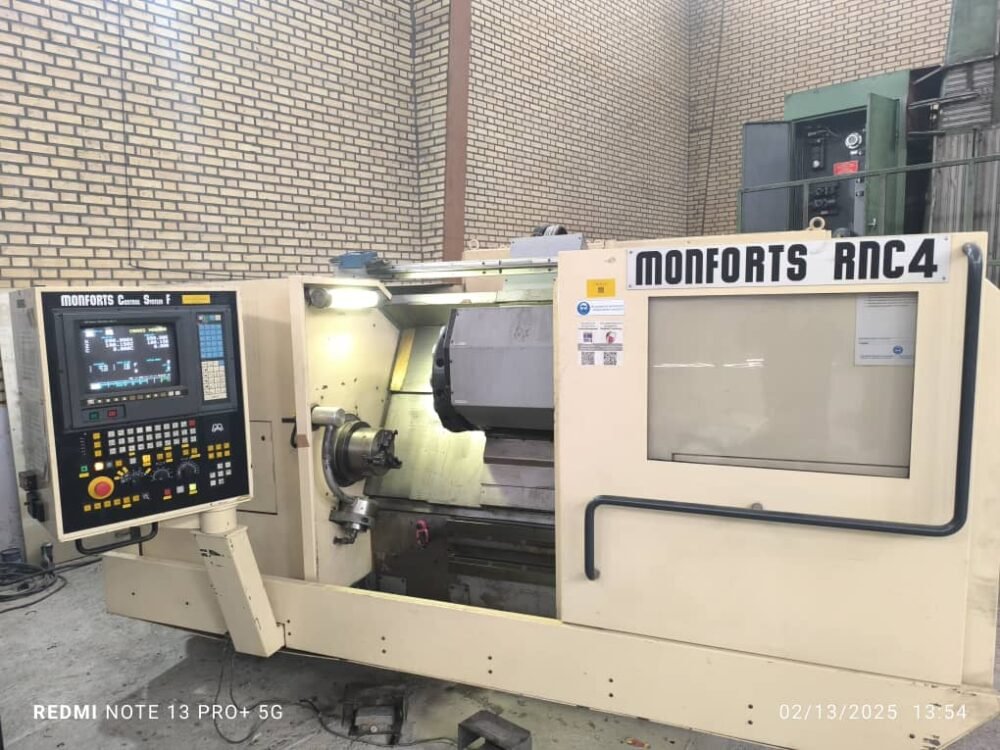 تراش MONFORTS RNC4 - ساخت آلمان، طول ۱ متر