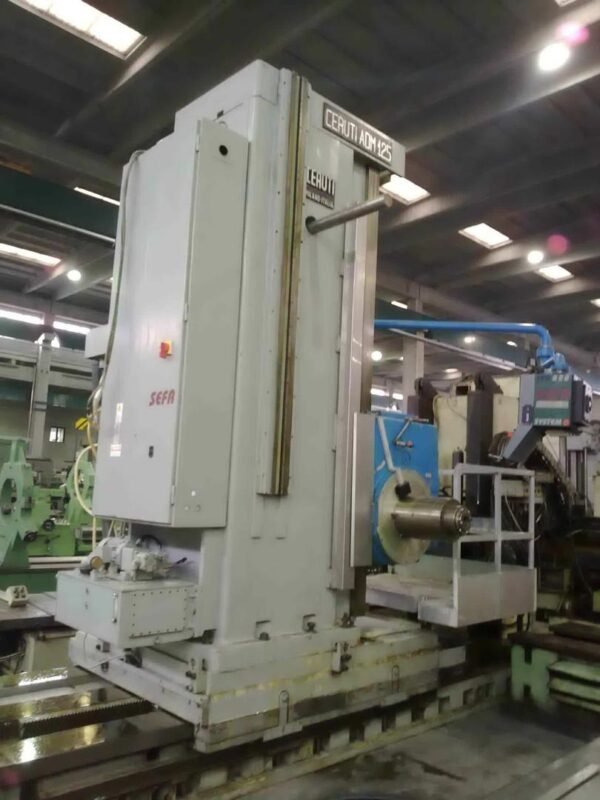 دستگاه بورینگ کف‌تخت CERUTI ADM 125 - اسپیندل ۱۲۵ میلی‌متر