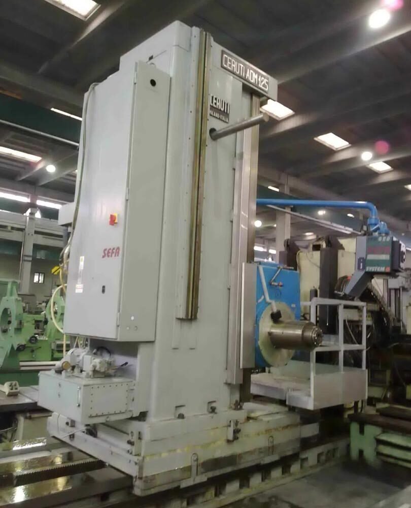 دستگاه بورینگ کف‌تخت CERUTI ADM 125 - اسپیندل ۱۲۵ میلی‌متر