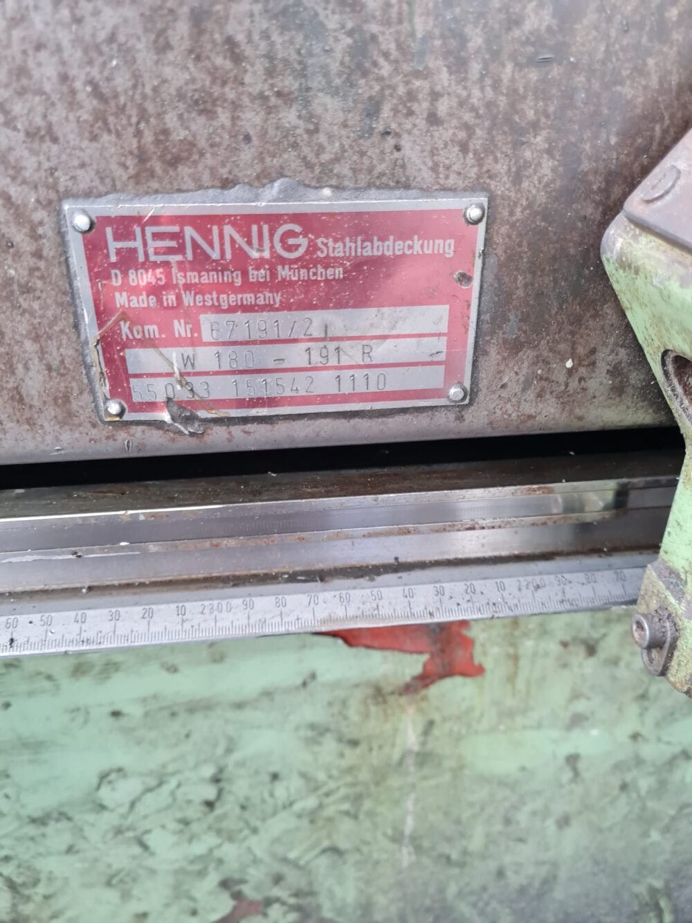 دستگاه بورینگ افقی وتان B180R - اسپیندل ۱۸۰ میلیمتر - تصویر 5