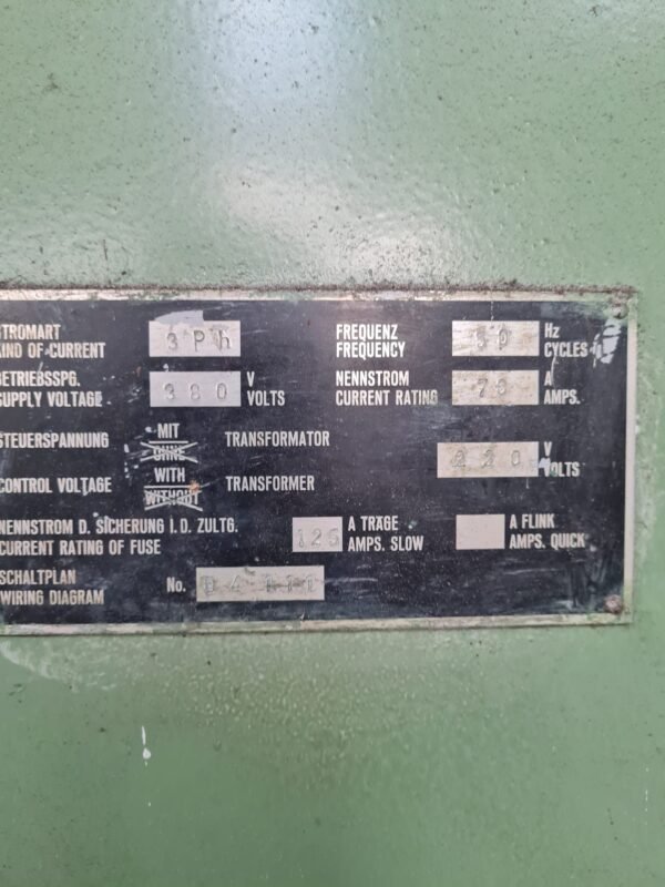 دستگاه بورینگ افقی وتان B180R - اسپیندل ۱۸۰ میلی‌متر - تصویر 6