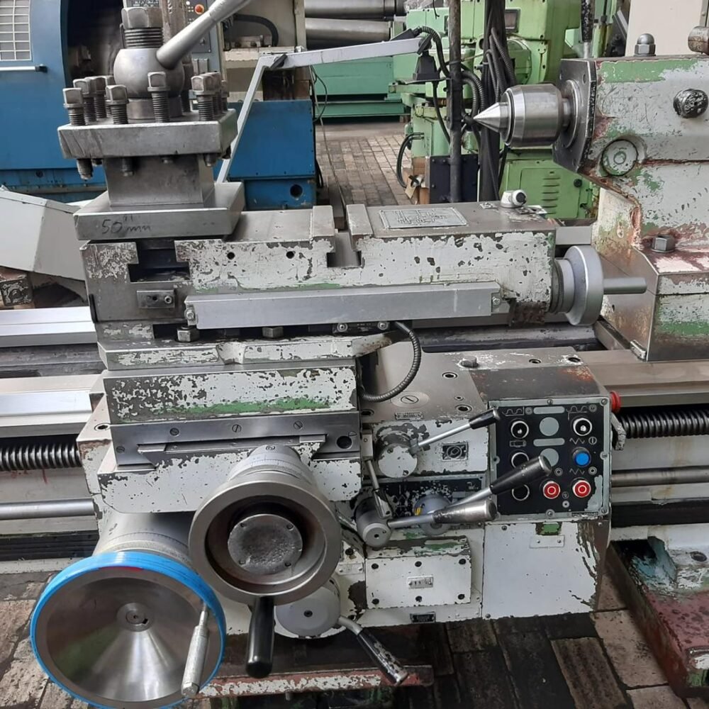 تراش لهستانی Poreba TPK90 - قطر کارگیر ۹۰۰ میلیمتر، طول کارگیر ۵ متر