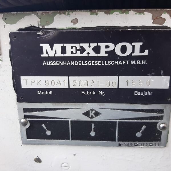 تراش لهستانی Poreba TPK90 - قطر کارگیر ۹۰۰ میلی‌متر، طول کارگیر ۵ متر - تصویر 6