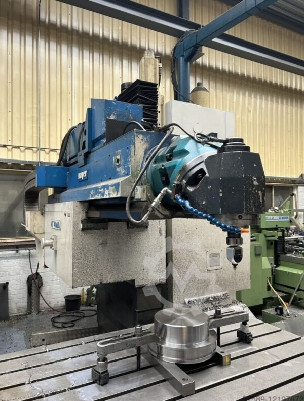 فرز CNC Zayer KF4000 - میز ۴,۰۰۰ × ۱,۰۰۰ میلی‌متر، کنترلر Heidenhain TNC 360 - تصویر 4