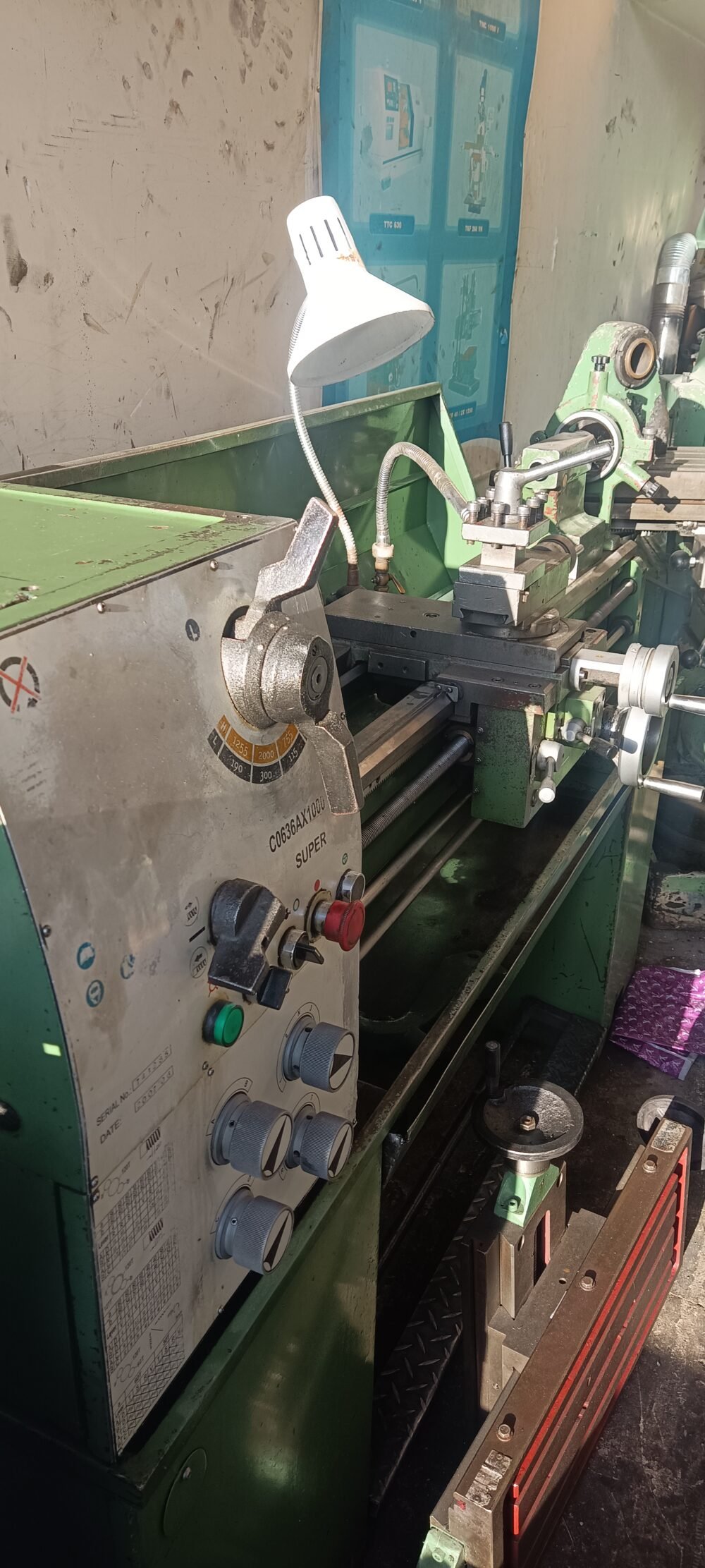 دستگاه تراش سه میل - کارگیر ۱,۰۰۰ میلی‌متر، قطر ۳۶۰ میلی‌متر - تصویر 4