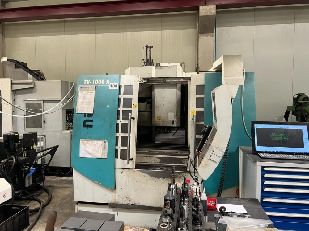 فرز CNC Trens MC 100 VA - کارگیر ۶۰۰ × ۶۰۰ × ۱,۰۰۰ میلیمتر، کنترلر Heidenhain 426