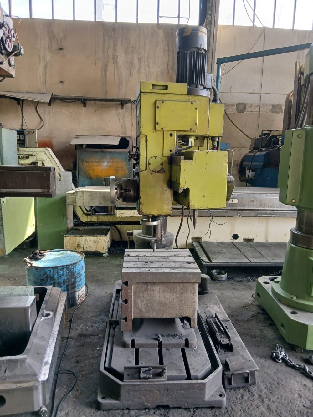 دریل رادیال چک اصلی بازو ۱۲۰ سانتی‌متر – مورس ۳ – گیربکس بی‌صدا و قدرتمند | آذر سی ان سی