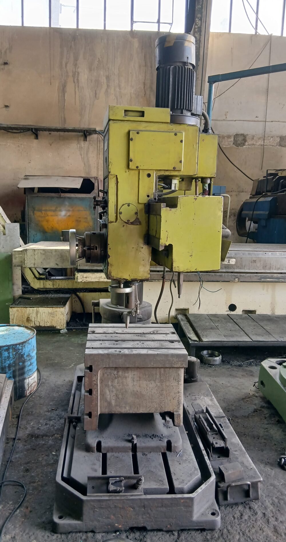 دریل رادیال چک اصلی بازو ۱۲۰ سانتی‌متر – مورس ۳ – گیربکس بی‌صدا و قدرتمند | آذر سی ان سی - تصویر 2