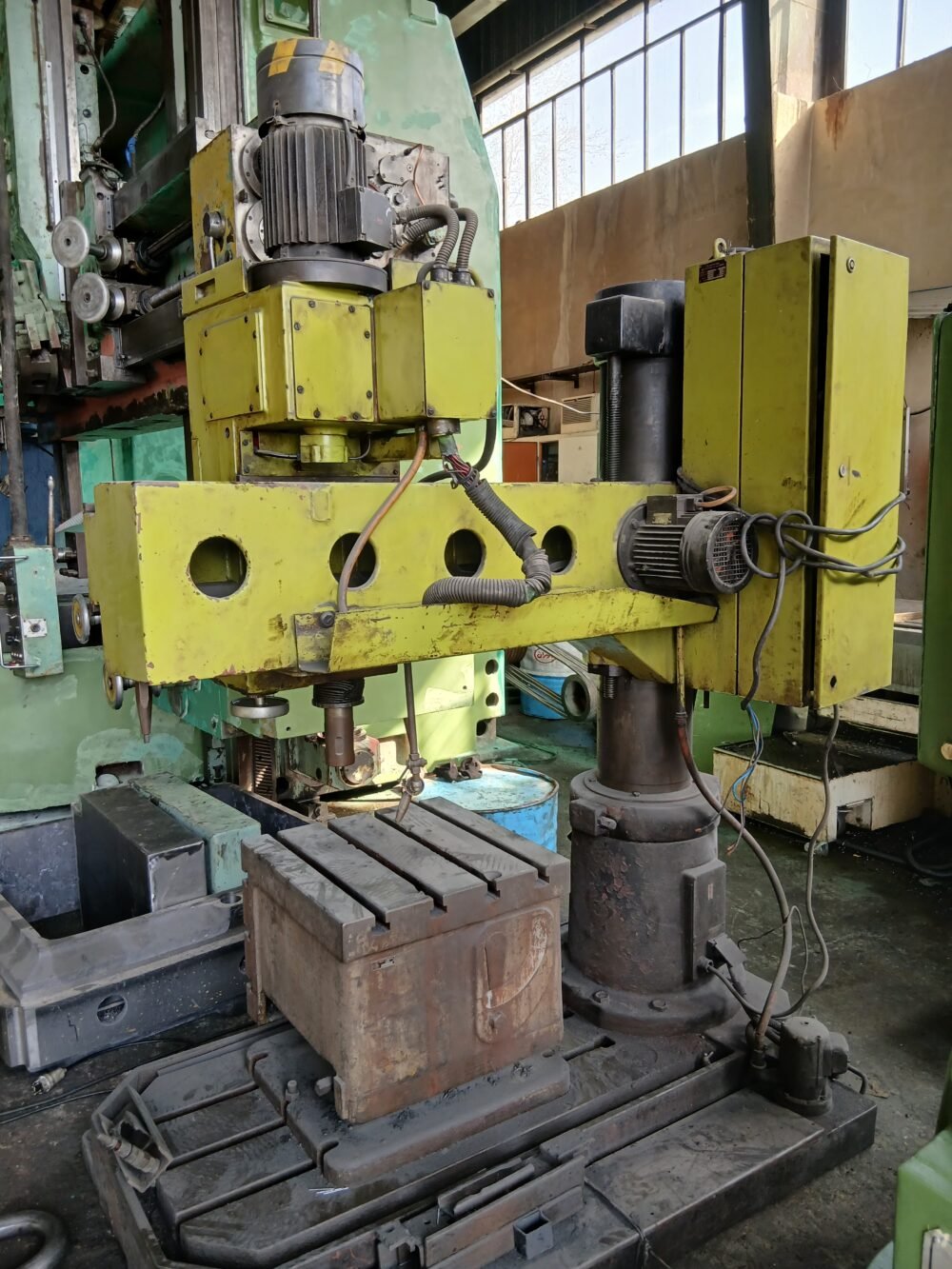 دریل رادیال چک اصلی بازو ۱۲۰ سانتی‌متر – مورس ۳ – گیربکس بی‌صدا و قدرتمند | آذر سی ان سی - تصویر 4