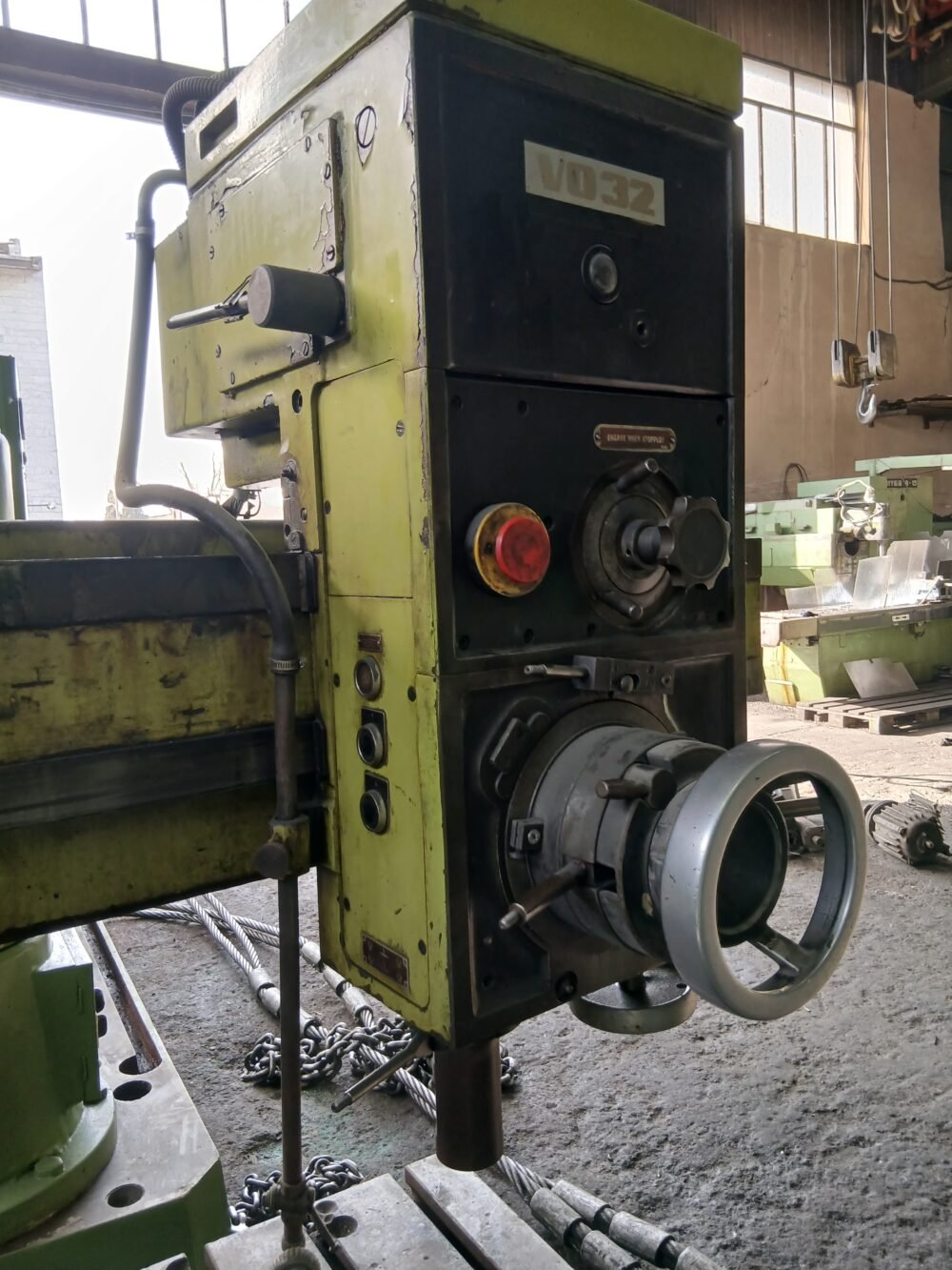 دریل رادیال چک اصلی بازو ۱۲۰ سانتی‌متر – مورس ۳ – گیربکس بی‌صدا و قدرتمند | آذر سی ان سی - تصویر 7