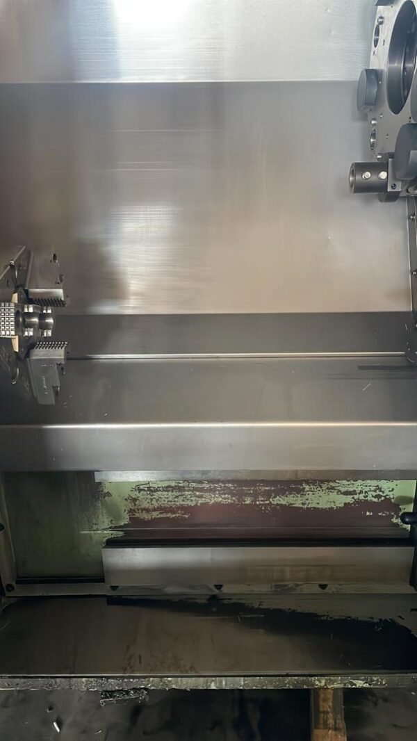 تراش CNC ماهو (MAHO Graziano) – قطر کارگیر ۴۵۰ میلی‌متر – طول کار ۱۰۰۰ میلی‌متر – کنترل Siemens 802 – استارت آماده کار – وضعیت بسیار سالم و تمیز - تصویر 7